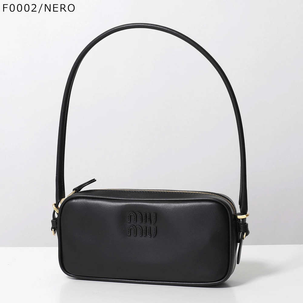 Miu Miu Handbag Leather Pouch Clutch Bag Shoulder Clutch Pochette
